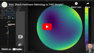 Simple Shack-Hartmann metrlogy with WaveMe